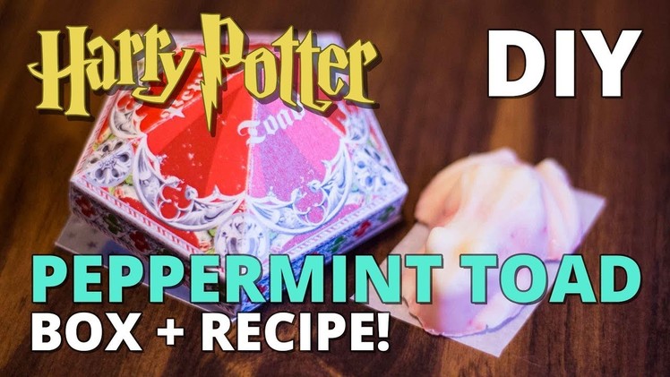 DIY Peppermint Toad Box + Recipe