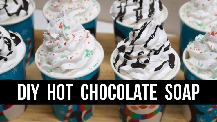 DIY Starbucks Hot Chocolate Soap |#12DaysofSoapmas | Royalty Soaps
