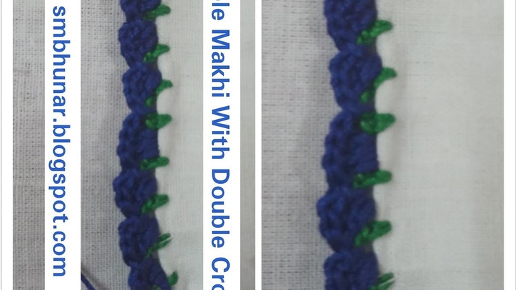 Double Makkhi With Double Crochet-Design-2