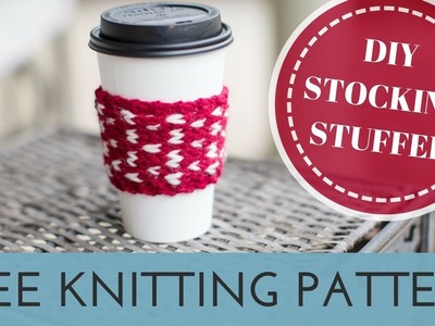 Easy FREE Knitting Pattern || Fair Isle Knitting Pattern || DIY Stocking Stuffer