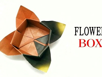 Flower box - Origami DIY Tutorial - 862