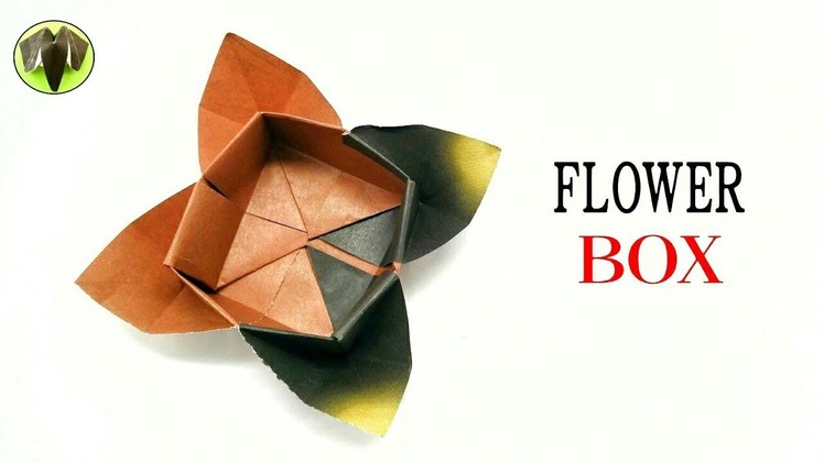 Flower box - Origami DIY Tutorial - 862