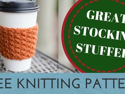 FREE Knitting Pattern for Beginner Knitters | Easy Knitting Project | Great Stocking Stuffer