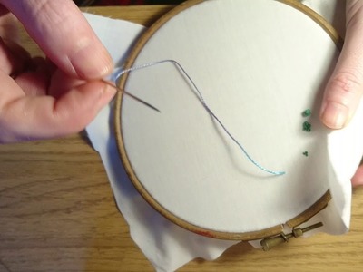 French Knots. Embroidery Basics Video. How To Sew
