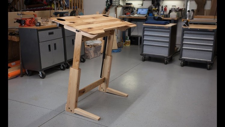 How to Build a Standing Desk. Drafting Table