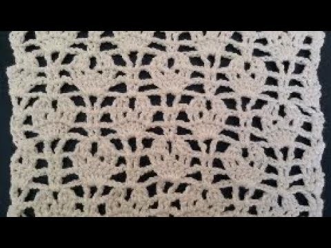 How to Crochet Tulip Stitch. Crochet Patterns # 6