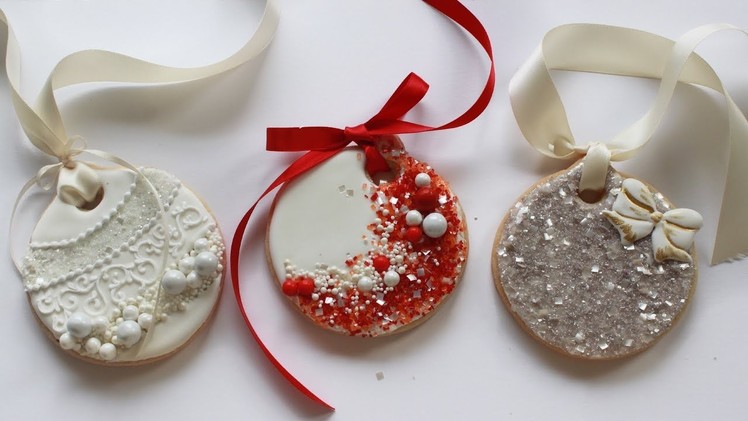 How To Decorate Christmas Ornament Cookies