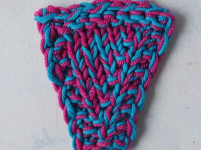 How to Knit KFB Increase