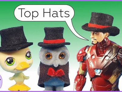 How to Make a 1:12 Scale Toy Top Hat, DIY Miniature Top Hat for Action Figures & Other Toys