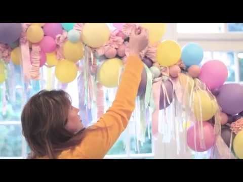 How to make a DIY Creative Wedding Balloon Arch