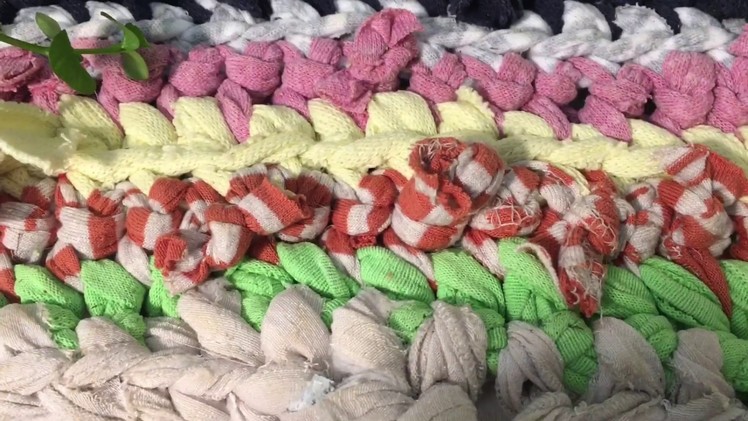 How to Make a Rag Rug out of Your Old Clothes