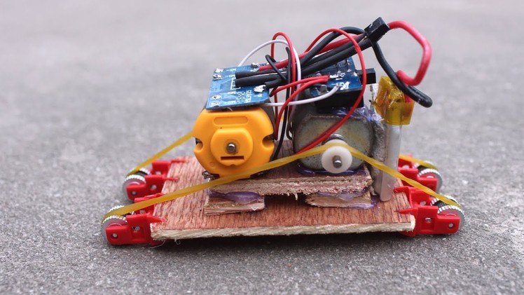 How To Make a Super Small Electric RC TANK from Lighters