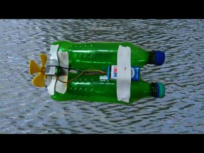 How to make an Electric Boat very easy (SUPER FAST) || By Tech Dilate.