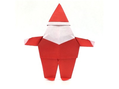 How to make an origami Santa Claus for Christmas (Hyo Ahn)