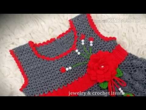 How to make crochet baby frock