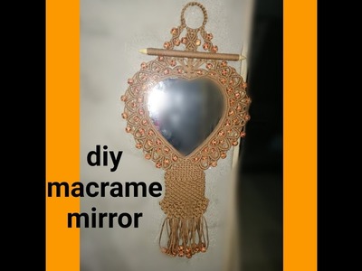 How to make macrame mirror # design2