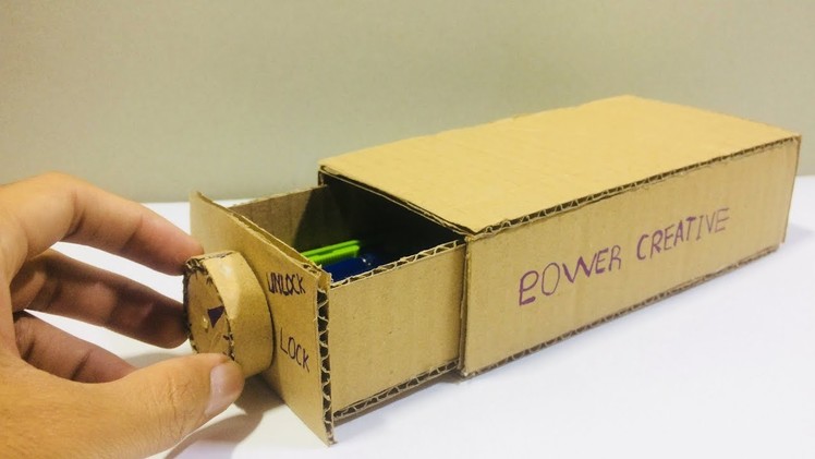 How To Make Personal Safe Box From Cardboard