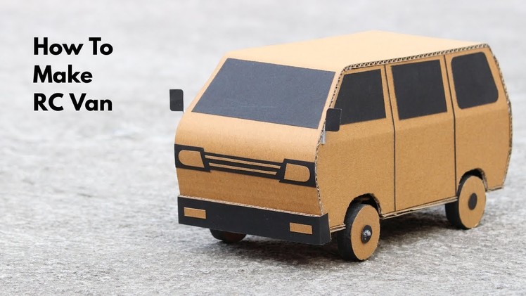 How To Make RC Van || MiniVan || very simple