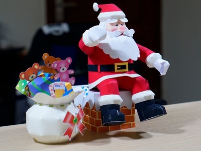 How to make " Santa Claus" papercraft