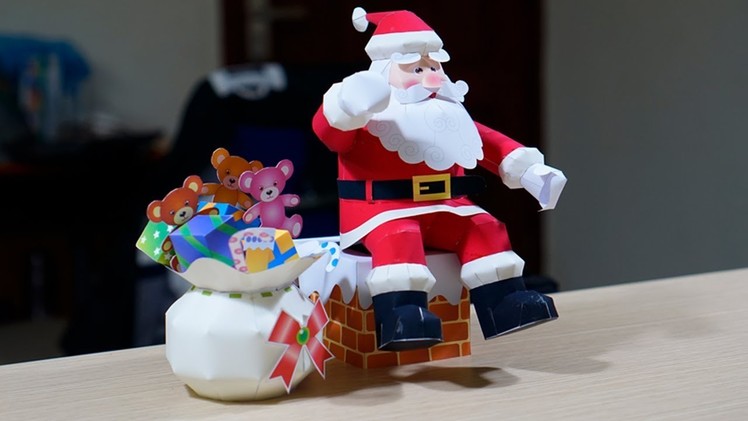 How to make " Santa Claus" papercraft