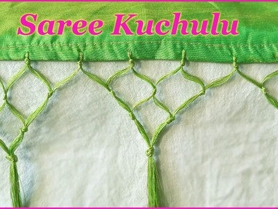 How to make saree kuchu