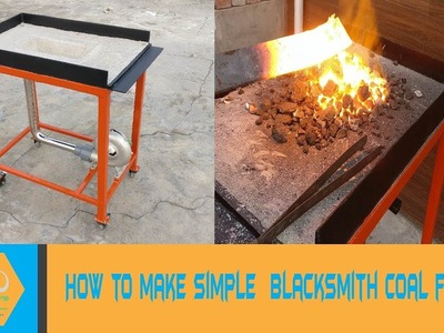 How to make Simple Blacksmith Coal Forge
