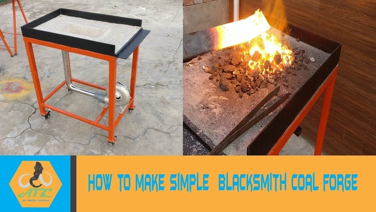 How to make Simple Blacksmith Coal Forge