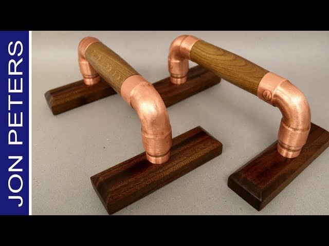 How to Make Wood & Copper Push Up Bars