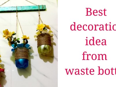 How to reuse plastic bottles | DIY | Best out of waste