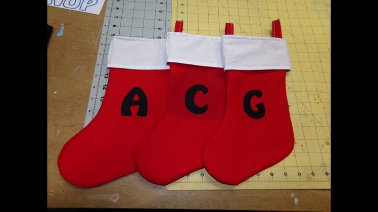 How To Sew A Quick And Easy Christmas Stocking