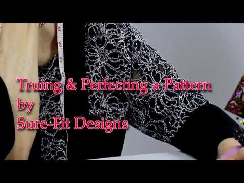 How to true a Sewing Pattern by Sure-Fit Designs