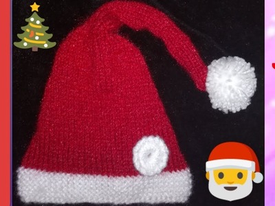 Knitting of Christmas Cap in Hindi ||♥ Latest 2017