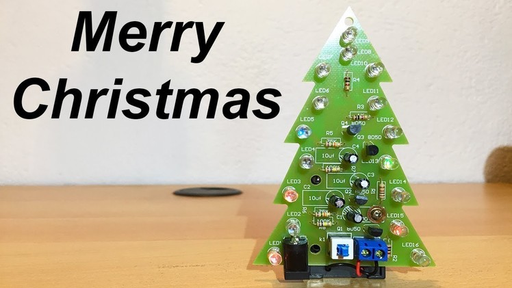 LED Christmas Tree DIY [Electronic KIT Assembly] - By STE