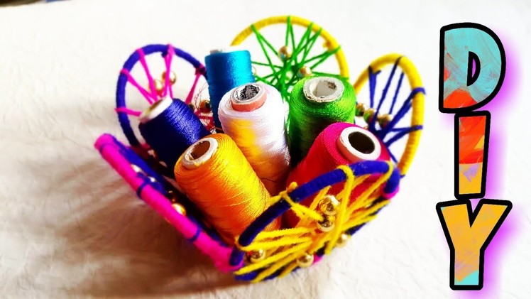 Make  Basket From Old Waste Bangles | Best out of waste |  DIY | Art n Creations