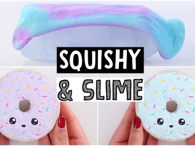 MAKING DIY COLOR CHANGING SLIME & SQUISHY! *satisfying*
