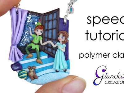 Peter Pan & Wendy Speed Tutorial with polymer clay DIY fimo creation