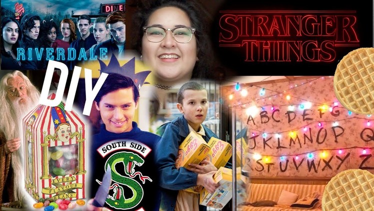 Stranger Things, Riverdale & Harry Potter themed Gift Ideas DIY