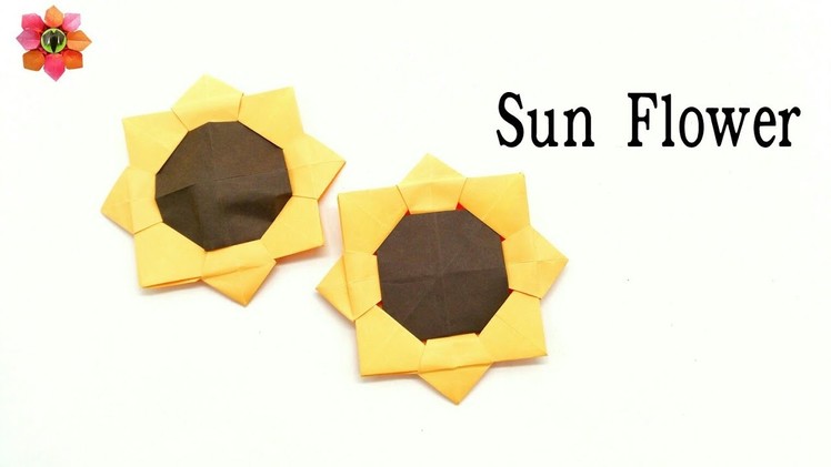 Sunflower - DIY Origami Tutorial - 22