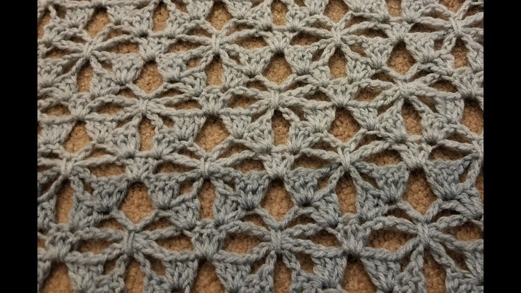 The Spider Stitch Shawl Crochet Tutorial!