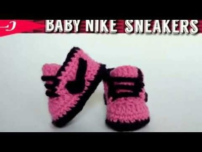 Want to learn how to crochet nike shoes? Easy crochet Nike Cortez Sneakers