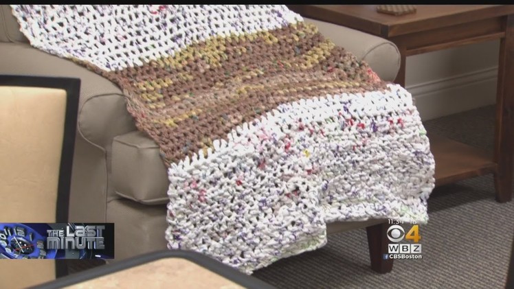 Women Crochet Grocery Bags Into Sleeping Mats For Boston Homeless