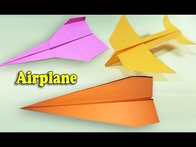 4 Ways to Make Paper Airplane That Fly Far, DIY at Home