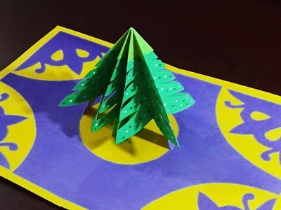 Christmas Card | How To Make A 3d Christmas Pop UP Card |