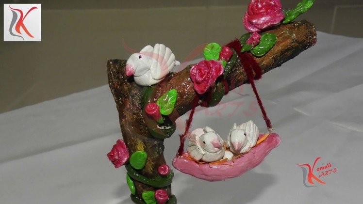 DIY Gift Idea Using Ceramic Clay Art # komali Arts