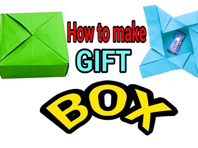 GIFT PAPER BOX, খুব সহজে তৈরি করে ফেলুন কাগজের GIFT BOX, HASIR BOMA,