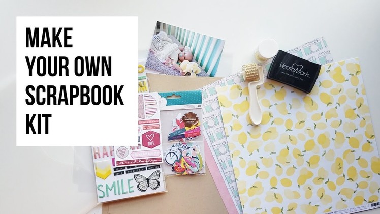 How to Build a Micro Kit for Scrapbooking | PROCESS VIDEO