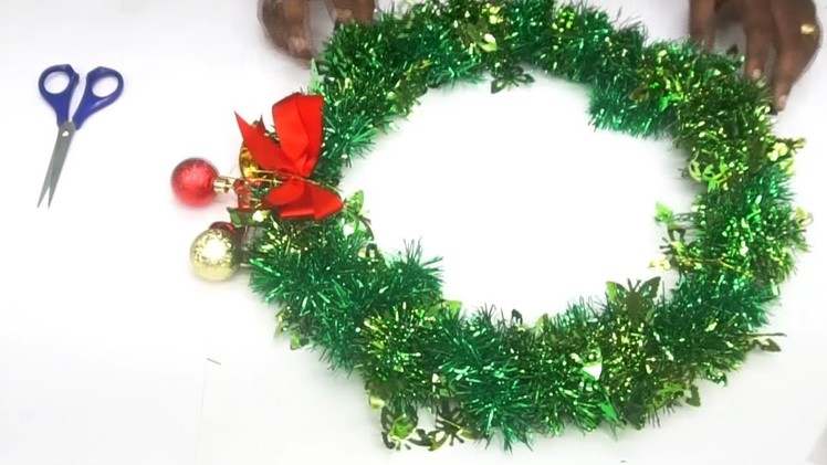 How to make a Christmas Wreath in Malayalam | Make Your Own Christmas Wreath