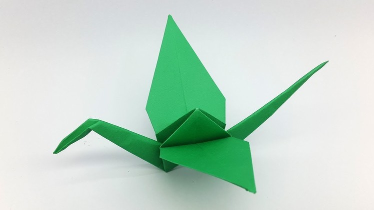 How to make a Paper Crane | Origami Crane (Folding Instructions)