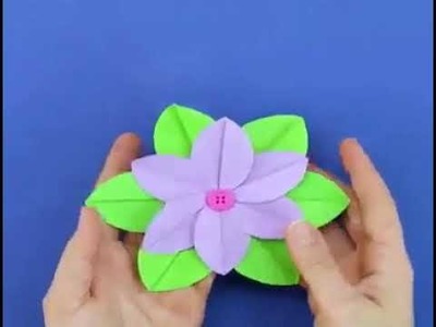 How to make a paper shirt and tie ? (easy origami ) បត់ក្រដាស់ ធ្វេី ផ្កា