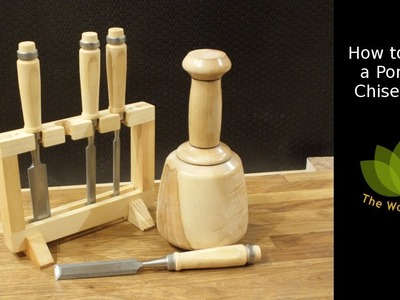 How to Make a Portable Chisel Rack for Aldi Style Chisels   - Woodworking project
